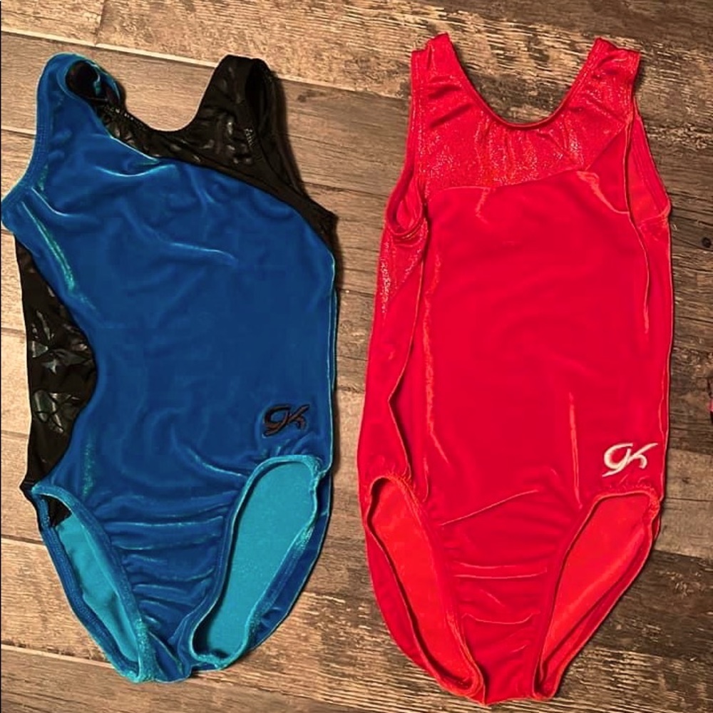 GK Leotards. Size Child Medium. EUC.